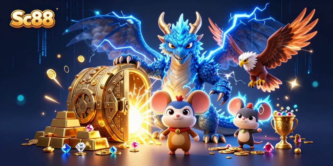 Experience exciting gameplay at Sc88 with dynamic characters and vibrant casino elements.