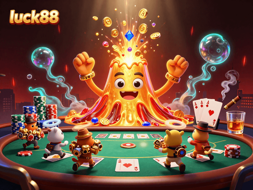Experience the excitement at luck88 with treasures from a vibrant casino adventure.