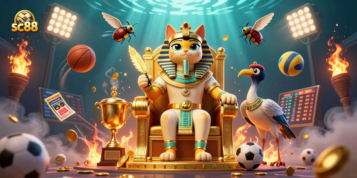 Engage with sc88's thrilling atmosphere through a vibrant casino-themed illustration