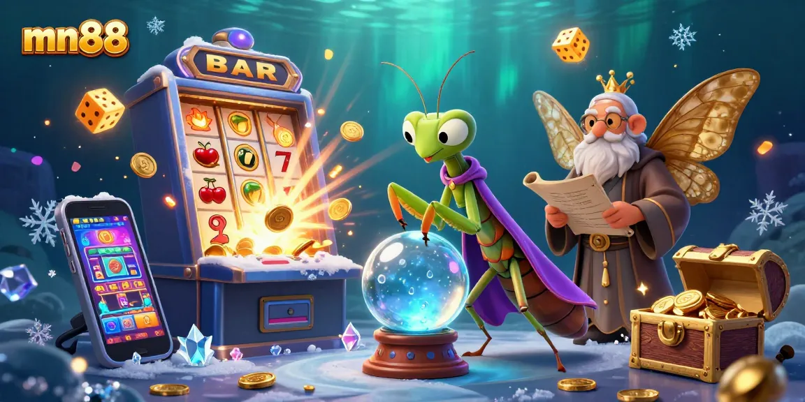 Engage with mn88's exciting gameplay featuring vibrant characters in a colorful casino scene.