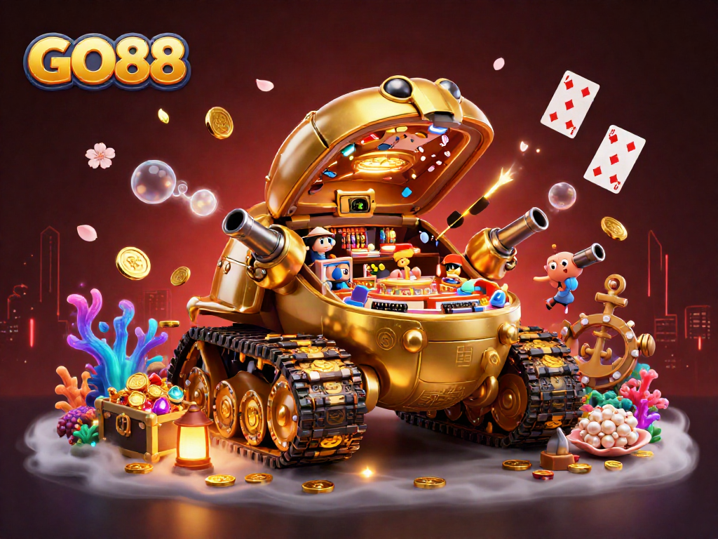 Experience thrilling gameplay with the GO88 casino adventure in a magical 3D world.