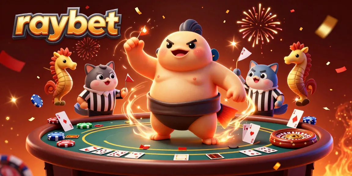 Experience thrilling casino action with raybet’s vibrant characters in an immersive illustration.