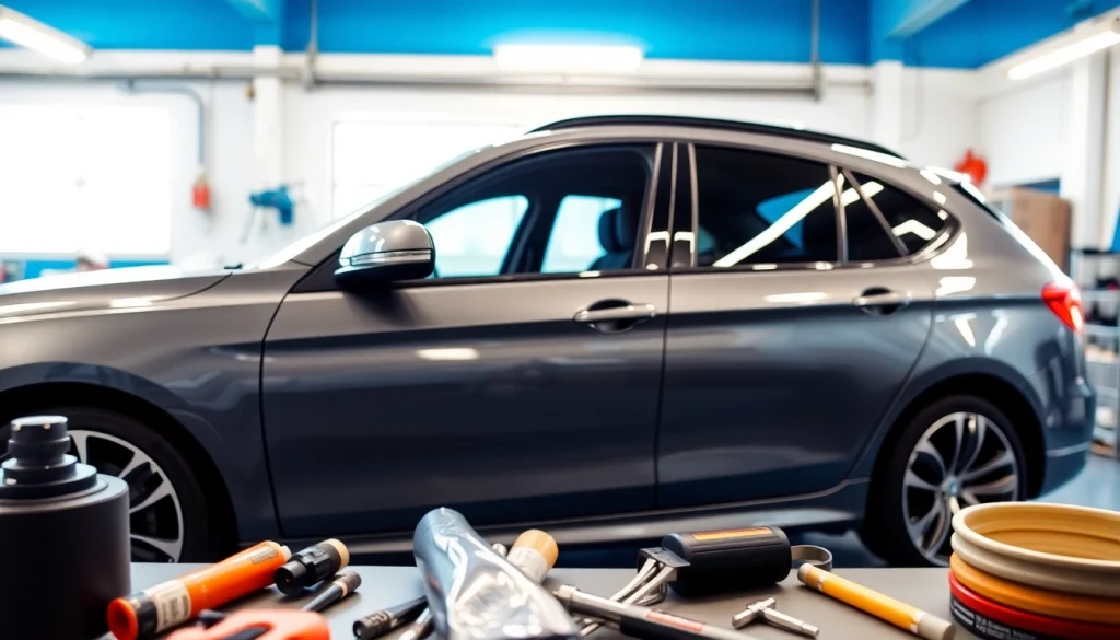 Get expert window tint near me for your vehicle with professional tinting techniques.