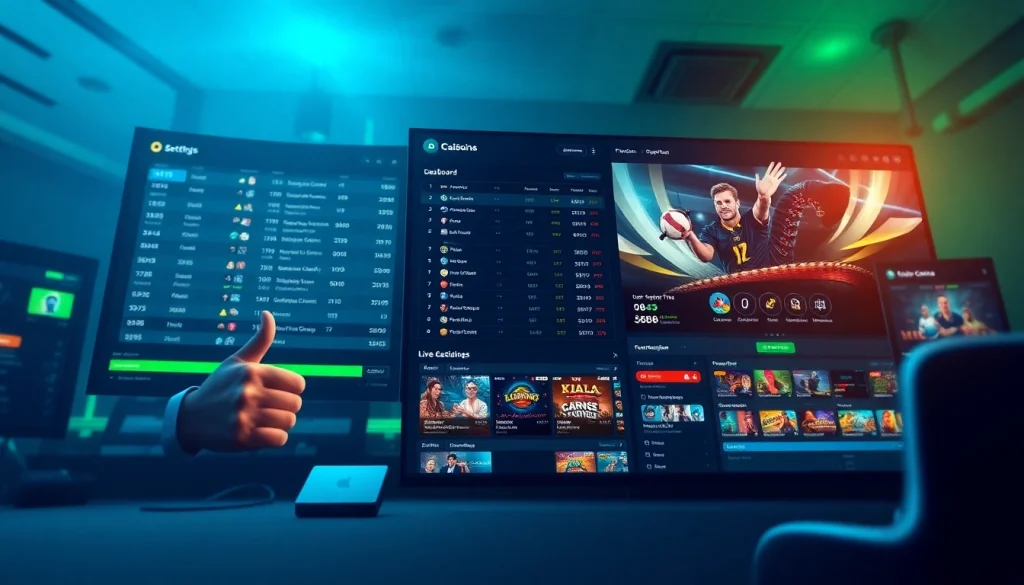 Online betting interface showcasing s666.nyc with vibrant sports odds and casino games.