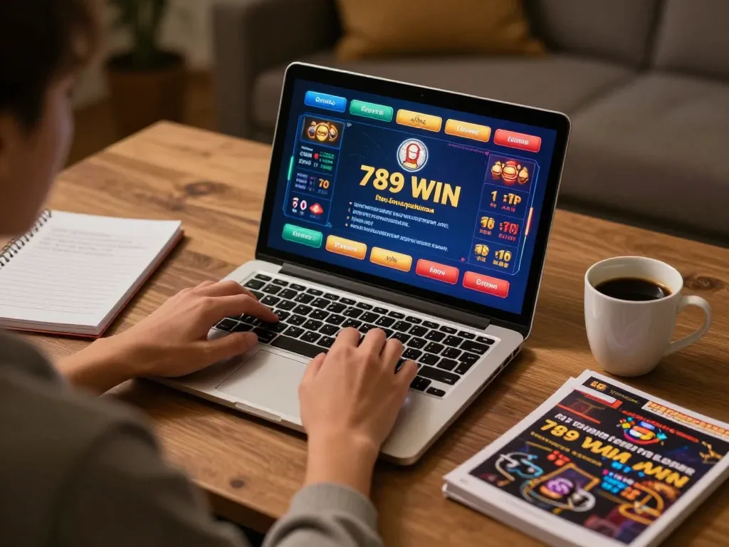 Engaging gameplay at 789 win online casino showing a player immersed in their gaming session