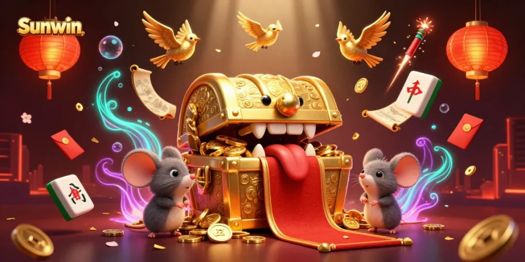 Engage with Sunwin's thrilling casino adventures featuring colorful game elements and rich rewards