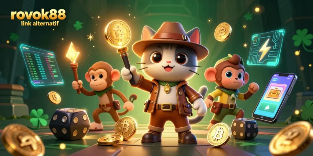 Revitalize your gaming experience with rokok88 link alternatif in a vibrant digital casino scene