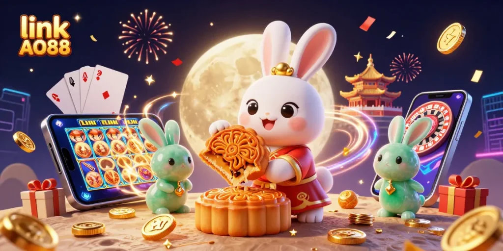Engage with link AO88 by exploring vibrant slot gameplay in a fantasy moonlit scene.